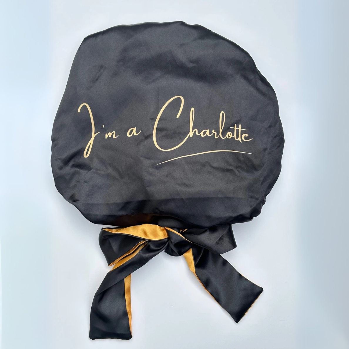 Ich bin eine Charlotte Ribbon Bonnet
